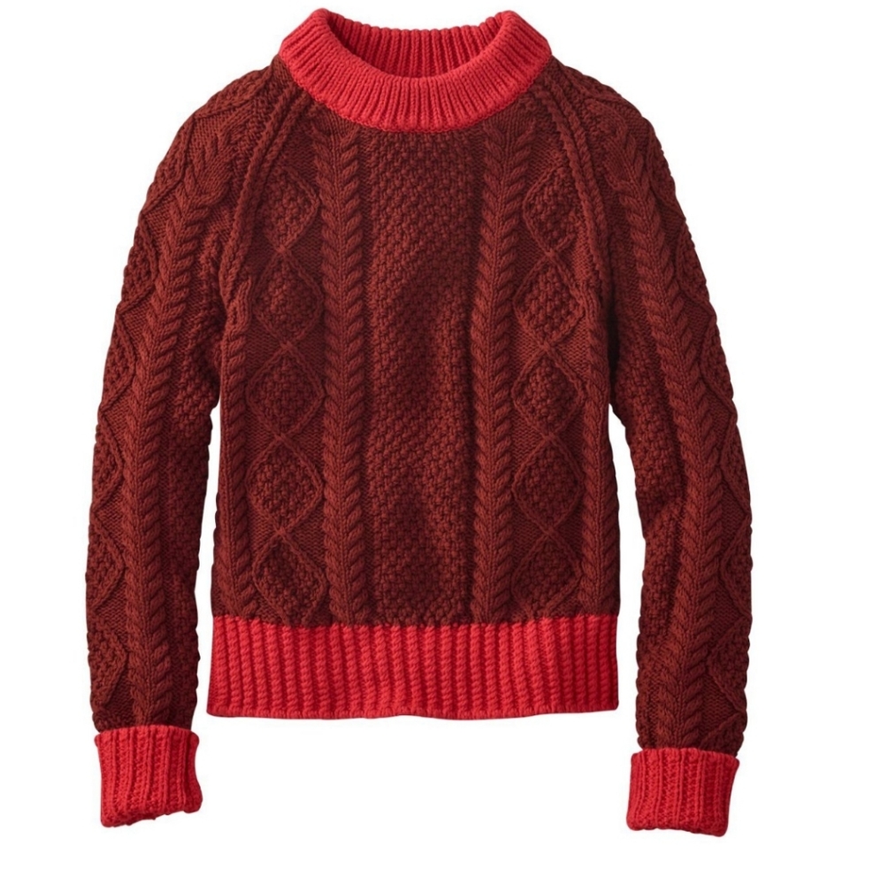 LL Bean Fisherman Sweater